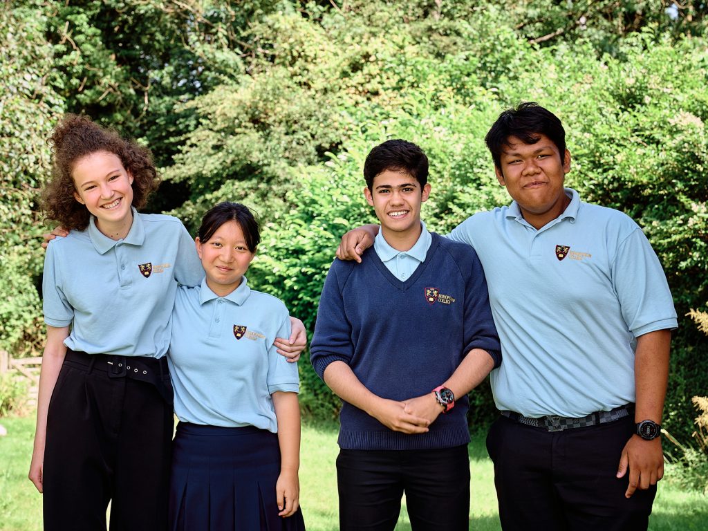 Students from Bishopstrow college
