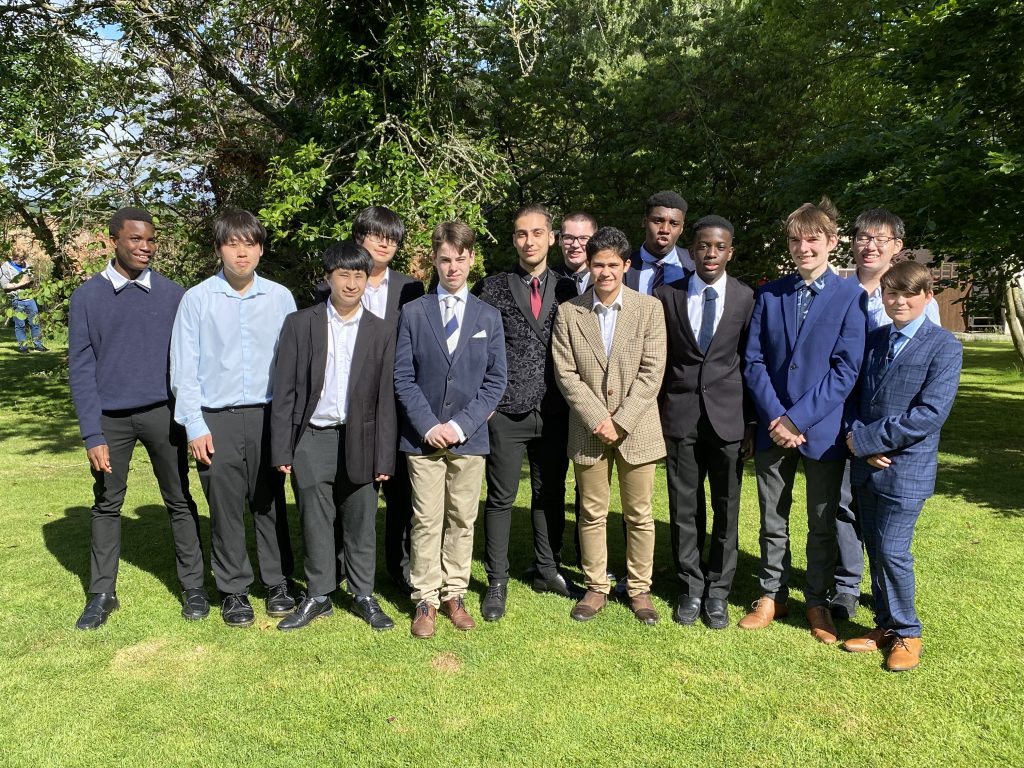 Year 11 Students in suits